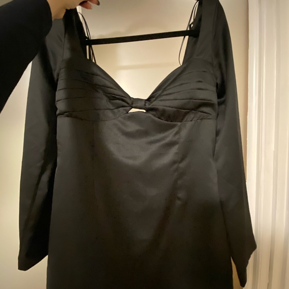 NWT Dynamite Satin Mini Dress - Picture 4 of 4